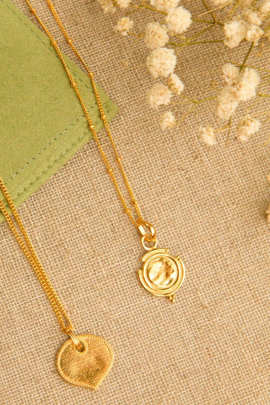 Be The Change Small Mirror Necklace