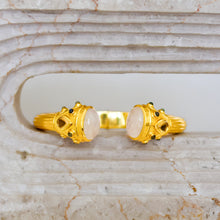 Load image into Gallery viewer, Rainbow Moonstone, Labrodite &amp; Citrine Cuff