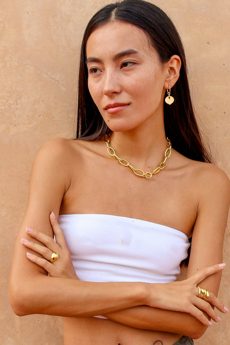 Lotus Petal Earrings