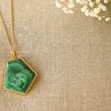 Load image into Gallery viewer, One Of A Kind Malachite Necklace