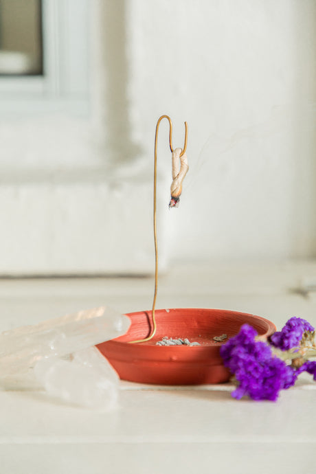 Rope Incense & Burner